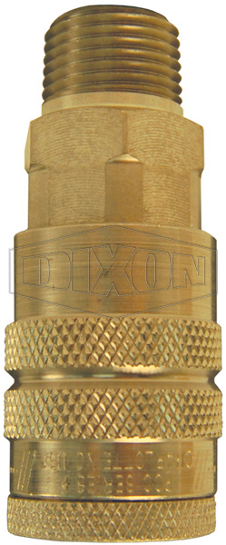 Air Chief Industrial Semi-Automatic Male Threaded Coupler
